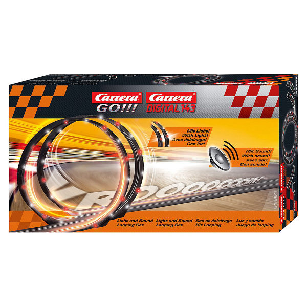 CARRERA GO!!!/ DIGITAL 143 61661 LED Looping Set mit Licht und Sound 20061661